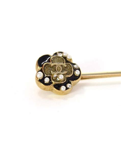 chanel hairpin|Chanel hair clip for sale.